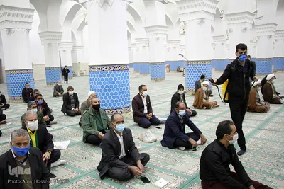 اقامه نماز جمعه شهر یزد بعد از چندین هفته تعطیلی
