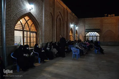 قرار بندگی؛ احیای شب ۲۳ رمضان در مسجد کریم خان تبریز