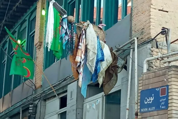 مراسم سنتی طوق بندان با رعایت با پروتکل های بهداشتی  در گرگان برگزار شد