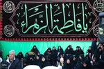 مراسم روضه حضرت زهرا(س) در تخت فولاد