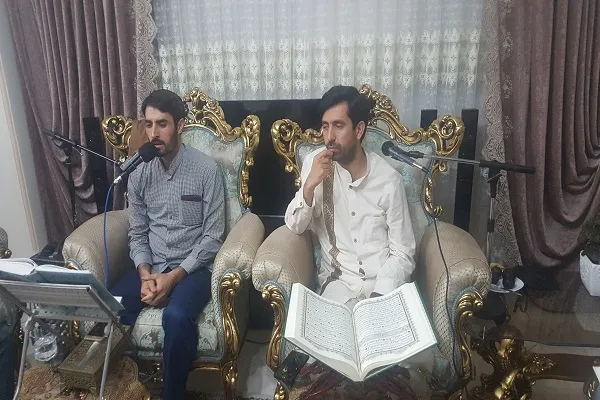 سالگرد ازدواج؛ با طعم قرائت قرآن + عکس