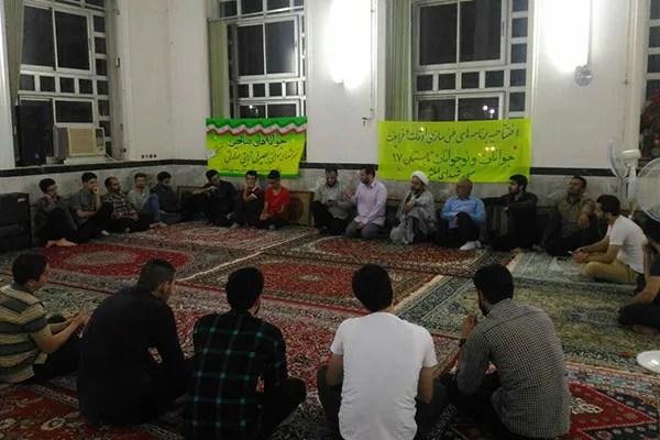 میزبانی مسجد شهدای املش از دانش‌آموزان با برنامه‌های تابستانه