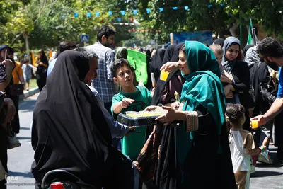مهمانی کیلومتری غدیر در اصفهان