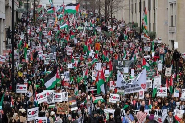 ¿Qué exigen los activistas en la “Marcha Global a Gaza” ?