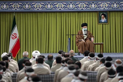 دیدار صدها تن از بسیجیان با رهبر معظم انقلاب اسلامی