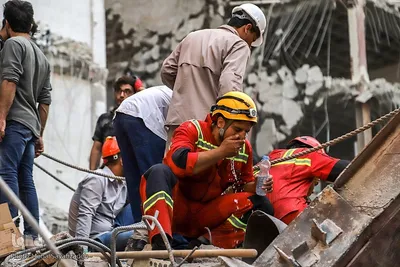 دومین روز پس از فاجعه متروپل