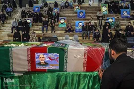 استقبال از پیکر مطهر شهید مدافع حرم «شهید عبدالله اسکندری» در شیراز‎‎