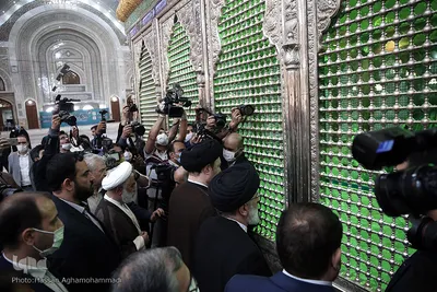 دومین مرحله رزمایش مساوات و همدلی ستاد اجرایی فرمان امام(ره) در مرقد مطهر حضرت امام خمینی(ره)