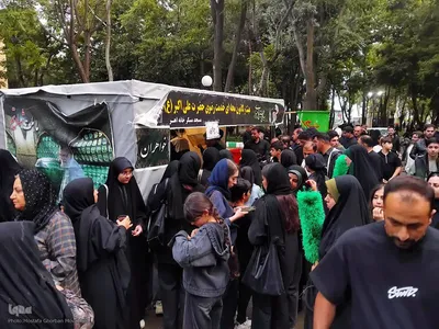 مراسم "محفل اشک"ویژه تاسوعای حسینی در اهر