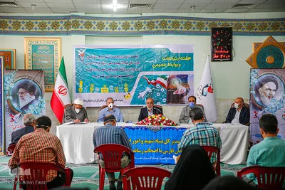 نشست خبری رجبعلی راهی مدیرکل بنیاد شهید و امور ایثارگران استان فارس