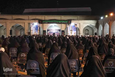 روضه‌خوانی در مسجد کبود تبریز