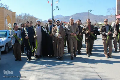 تجدید میثاق دانشگاهیان با شهدای انقلاب اسلامی در اراک