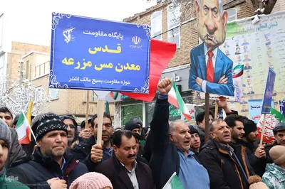 راهپیمایی ۲۲ بهمن ۱۴۰۴ در شهرستان اهر