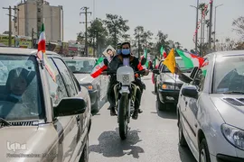جشن ۴۳ سال استقامت و عزت در سومین حرم اهل بیت (ع)