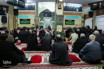 مراسم ترحیم والده مکرم رئیس شبکه قرآن سیما