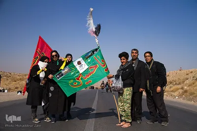 زائران پیاده امام رضا (ع)