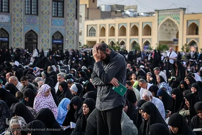 مراسم دعای عرفه در حرم مطهر رضوی
مراسم پر فیض