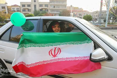 جشن پیروزی تیم ملی ایران