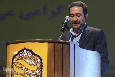محسن شریفی، مدیرکل فرهنگ و ارشاد اسلامی استان مرکزی/عکاس: زهرا بهرامی