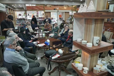 جشن انتشار «کتاب کمان» یادداشت‌های روزانه هدایت‌الله بهبودی