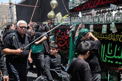 عزاداری ظهر عاشورا در تبریز