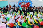 آیین جشن غنچه‌ها در پیش دبستانی امام حسن مجتبی(ع)