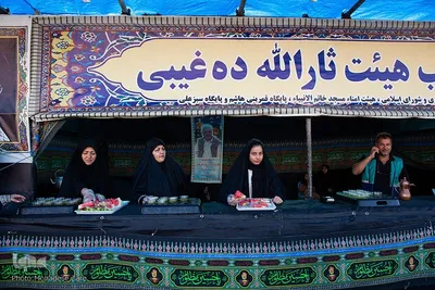 زائران پیاده امام رضا(ع)