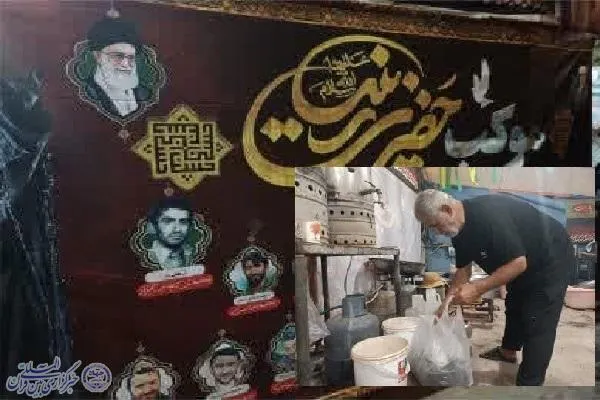 برپایی موکب حضرت زینب( س) متی کلا بابل