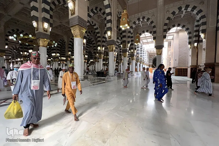 آخر أيام تواجد الحجاج في المسجد النبوي قبل الإحرام