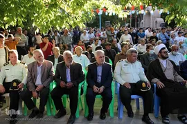 حضور خادمین آستان قدس رضوی در اهر