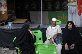 خادمین زائرین پیاده روی اربعین حسینی