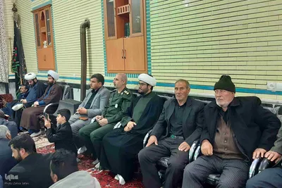 برگزاری مراسم محفل شهدای خدمت در روستای قشلاق شاهوردی اهر