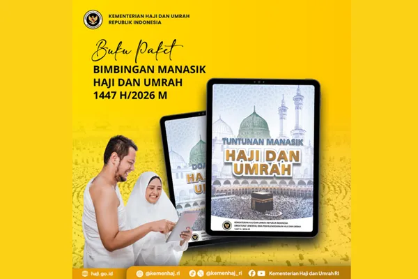 Kemenhaj Rilis Buku Manasik Haji dan Umrah 2026, Fokus Lansia dan Jamaah Berisiko Tinggi