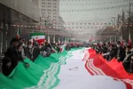 پویش پرچم ایران همگام با سراسر کشور در ارومیه برگزار می‌شود