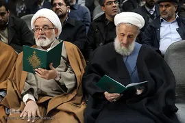 مراسم بزرگداشت سومین روز ارتحال مرحوم آیت‌الله واعظ‌زاده خراسانی