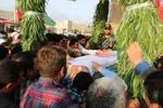 تشییع پیکر شهید «حامد ربانی» در راز و جرگلان خراسان‌شمالی