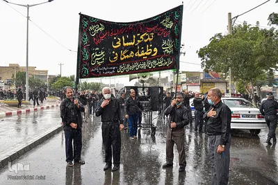 مراسم عزاداری عاشورای حسینی در امام زاده سیدعباس (ع) بجنورد