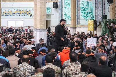 برگزاری اولین سالگرد شهادت شهید علی نظری شهید مدافع امنیت