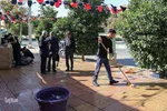 دیدار مدیرعامل اتحادیه تشکلهای قرانی کشور با پدر شهید اسلامی‎‎