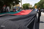پرچم 200 متری فلسطین در تبریز