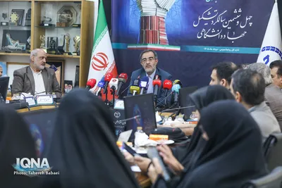 نشست خبری علی منتظری، رئیس جهاددانشگاهی