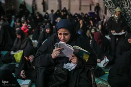 مراسم اعمال ام داوود در مسجد دانشگاه تهران