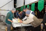 برپایی سفره کرم امام حسن (ع) در اصفهان