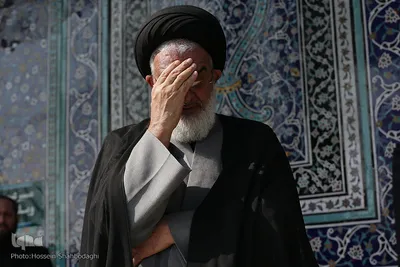 ⁨دسته خادمان حضرت معصومه(س) در روز شهادت امام رضا⁩(ع)