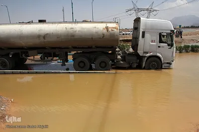 شهر یزد بعد از بارندگی شب گذشته و غافلگیری مدیریت شهری‎‎