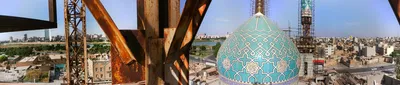 آستان علی‌بن مهزیار اهوازی همچنان در دست ساخت