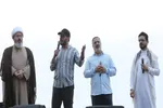 جشن بزرگ محفل قرآنی علویون در ساحل دریای بابلسر