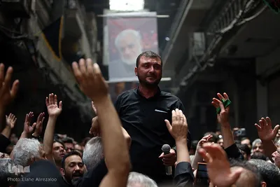 مراسم عزاداری تاسوعای حسینی در بازار بزرگ تهران