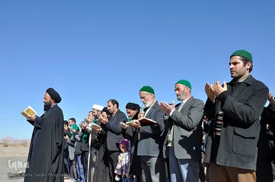 نماز طلب باران در روستای سیوجان