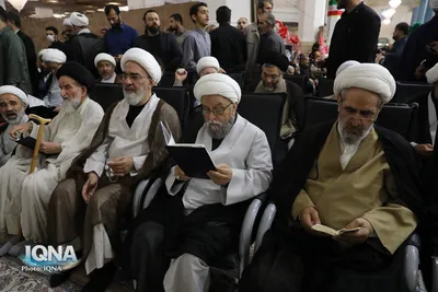 گرامیداشت چهلمین روز تدفین رهبر شهید در قم